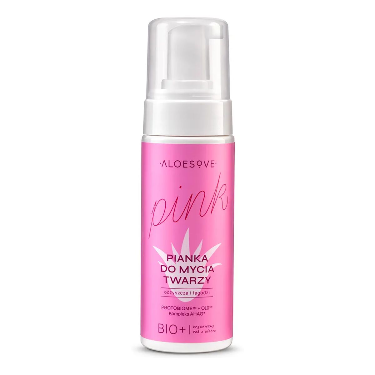 Aloesove Pink Pianka do mycia twarzy 150ml