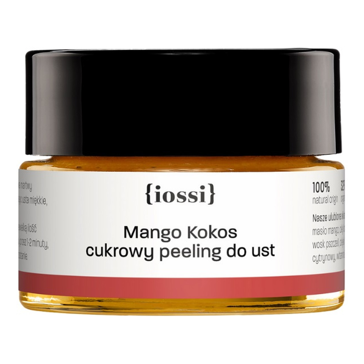 Iossi Mango kokos cukrowy peeling do ust 15ml