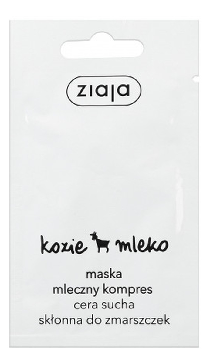 Maska Do Twarzy Mleczny Kompres