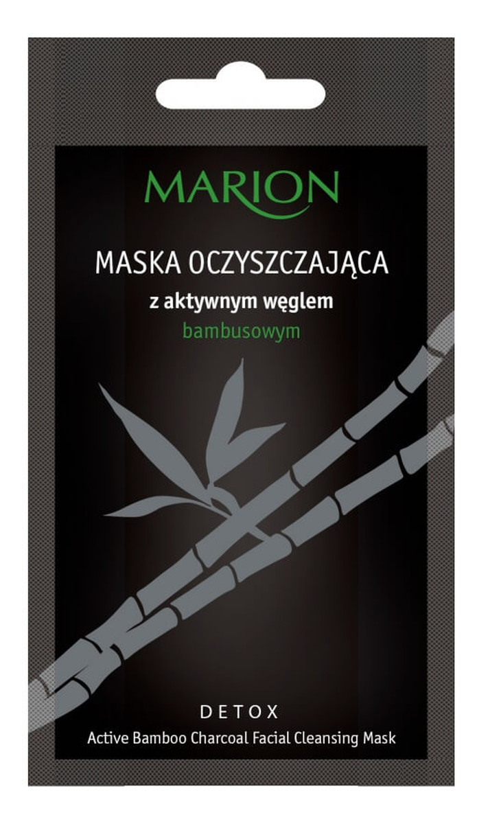 Maska Oczyszczająca z aktywnym węglem bambusowym