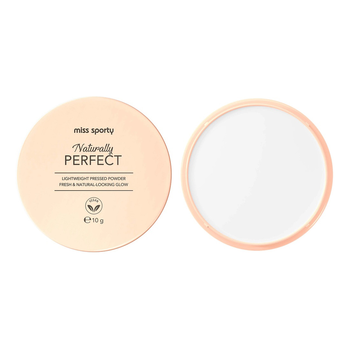 Miss Sporty Naturally Perfect Wegański puder prasowany 10g