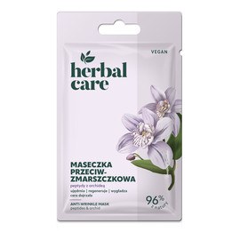 Vegan Przeciwzmarszczkowa maseczka na twarz peptydy z orchideą