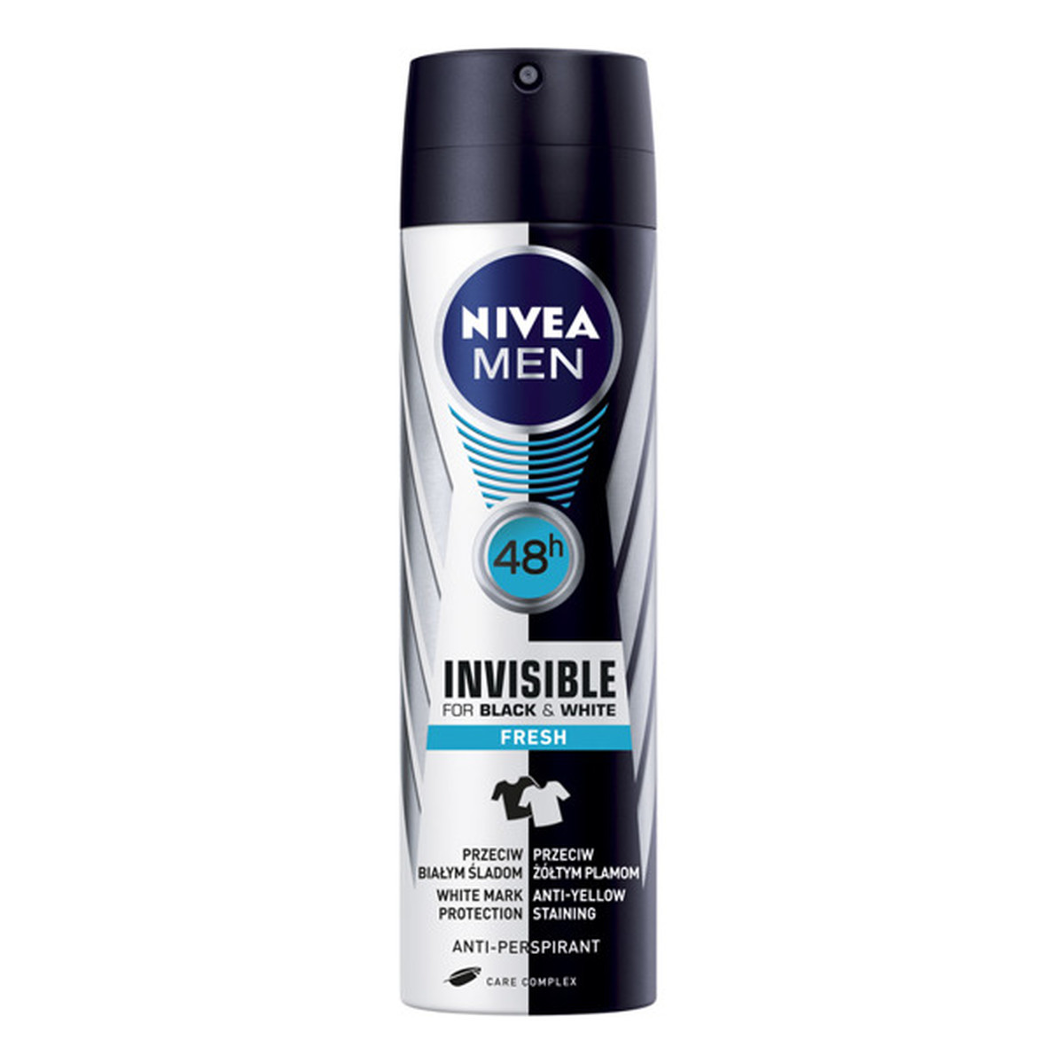 Nivea MEN Invisible for Black & White Fresh 48h Antyperspirant W Sprayu 150ml