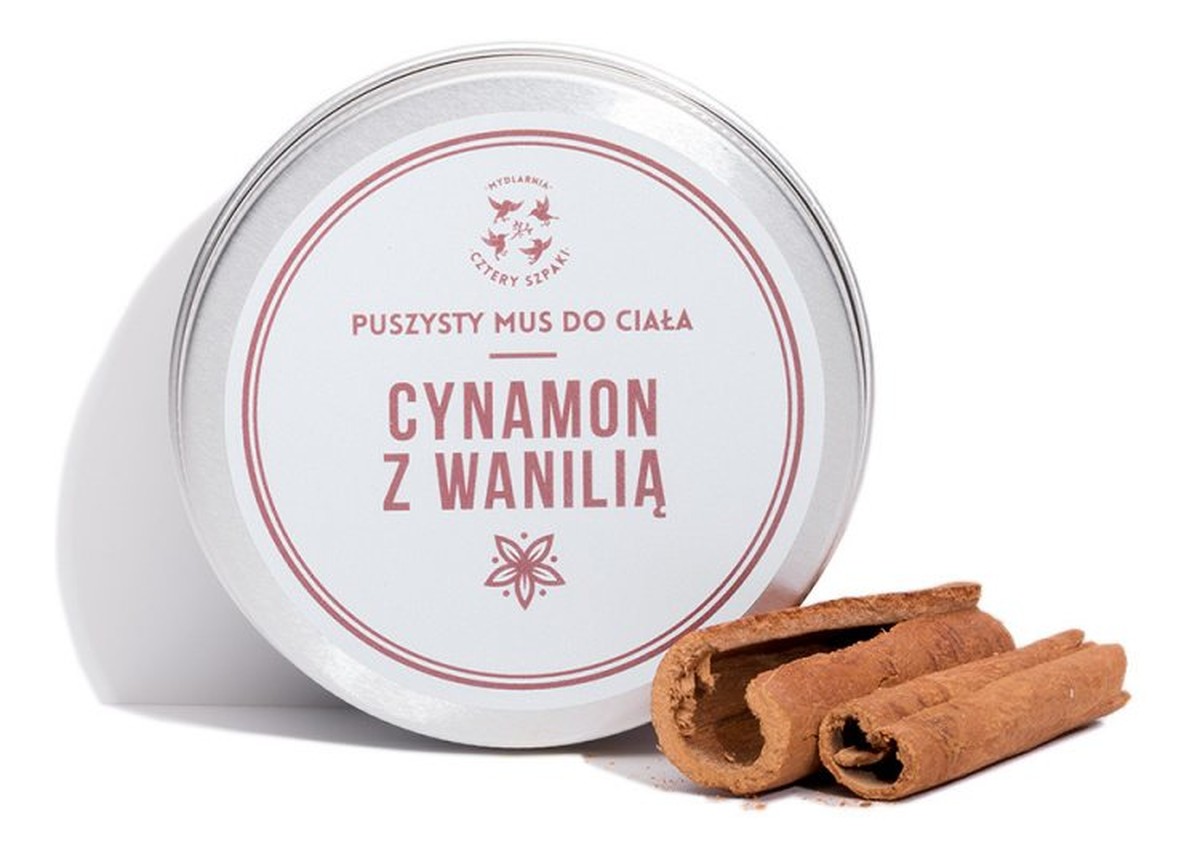 Mus do ciała Cynamon z Wanilią