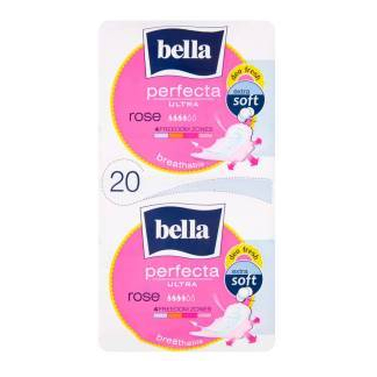 Bella Perfecta Ultra Rose Extra Soft Podpaski higieniczne 20 sztuk