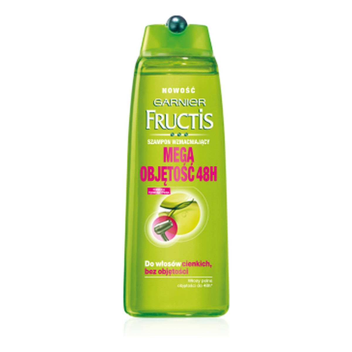 Garnier Fructis Mega Objętość 48h Szampon Do Włosów Cienkich i Bez Objętości 250ml