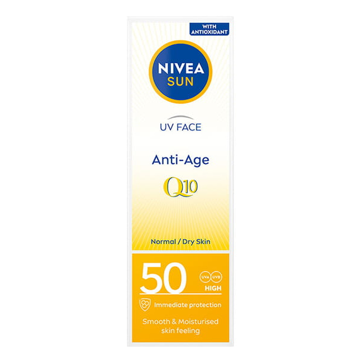 Nivea Sun UV Face Anti-Age & Anti-Pigments przeciwzmarszczkowy Krem do twarzy spf50 50ml