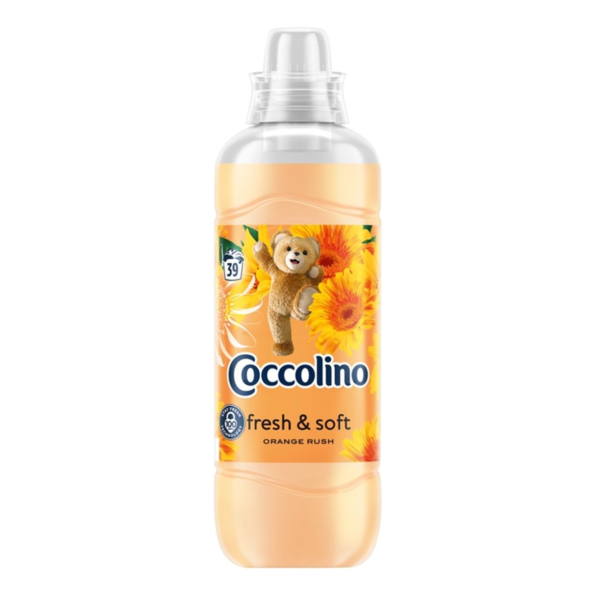 Coccolino Fresh & Soft Płyn do płukania tkanin Orange Rush (39 prań) 975ml