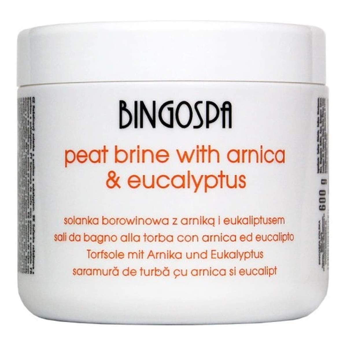 BINGOSPA Solanka borowinowa z arniką i eukaliptusem 600g