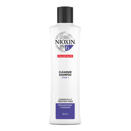 System 6 cleanser shampoo oczyszczający szampon do włosów po zabiegach chemicznych znacznie przerzedzonych