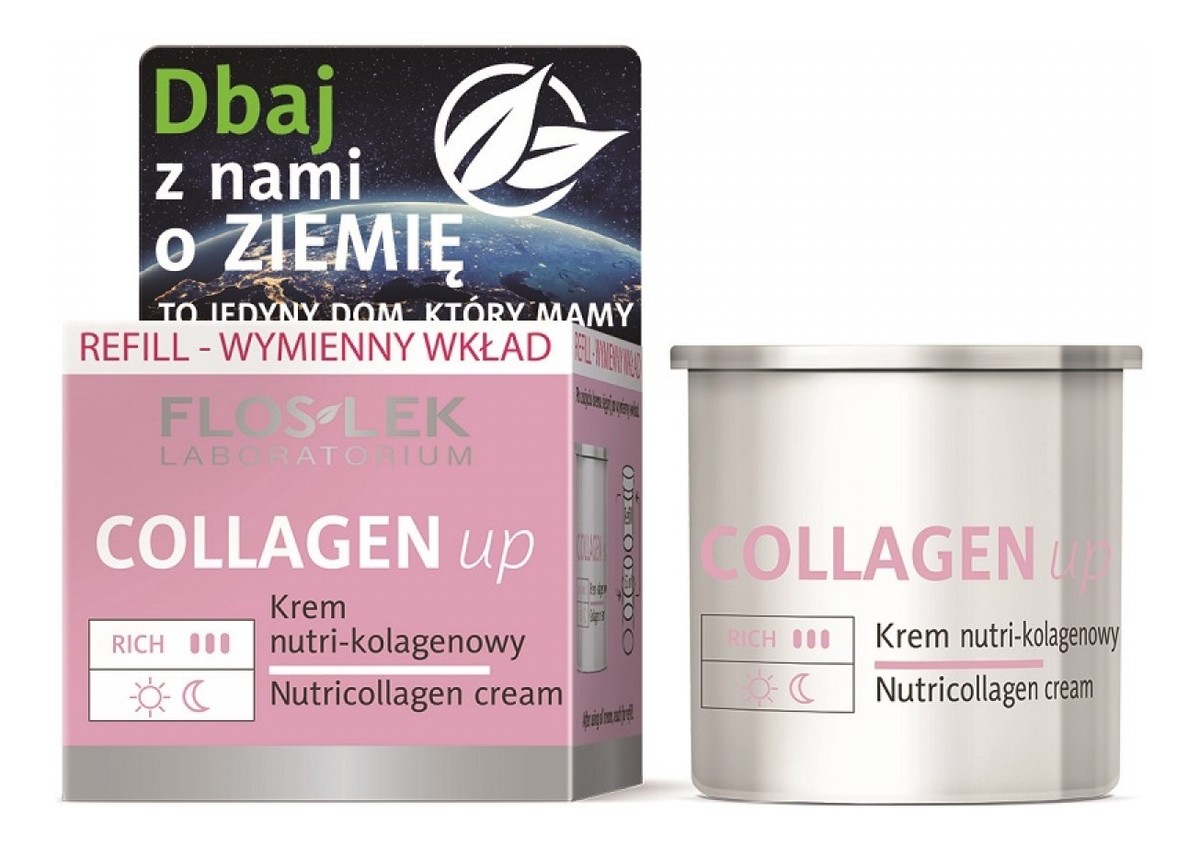 Krem nutri - kolagenowy na dzień i noc wymienny wkład