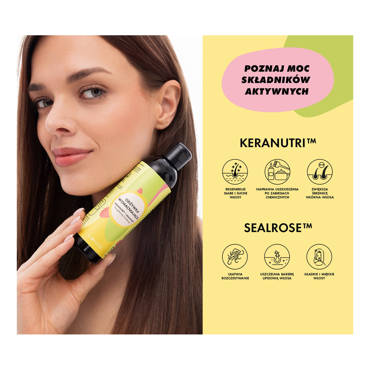 Lullalove Odżywka wzmacniająca do włosów 200ml