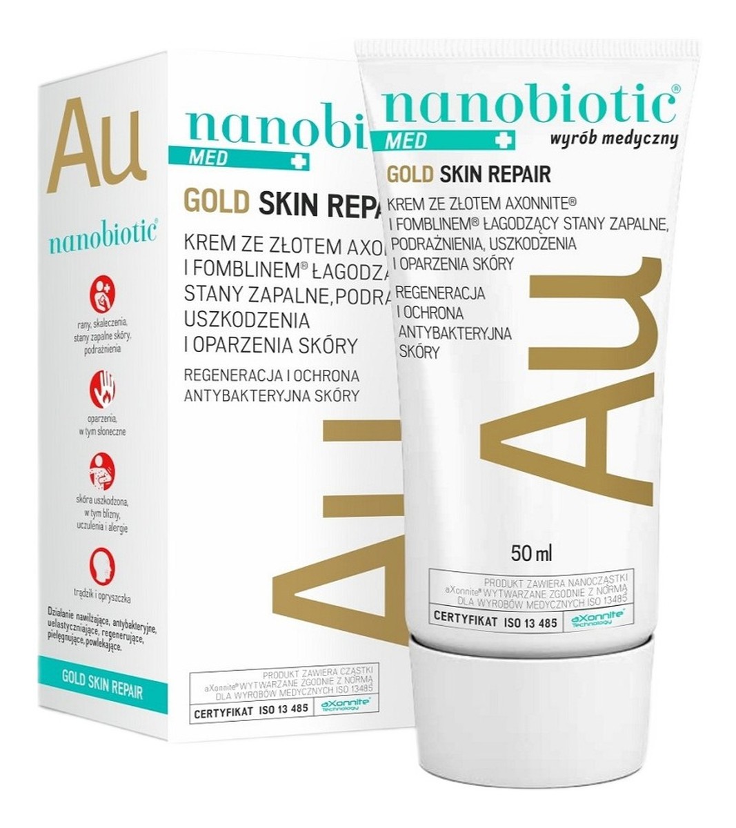 Skin Repair Krem ze złotem axonnite