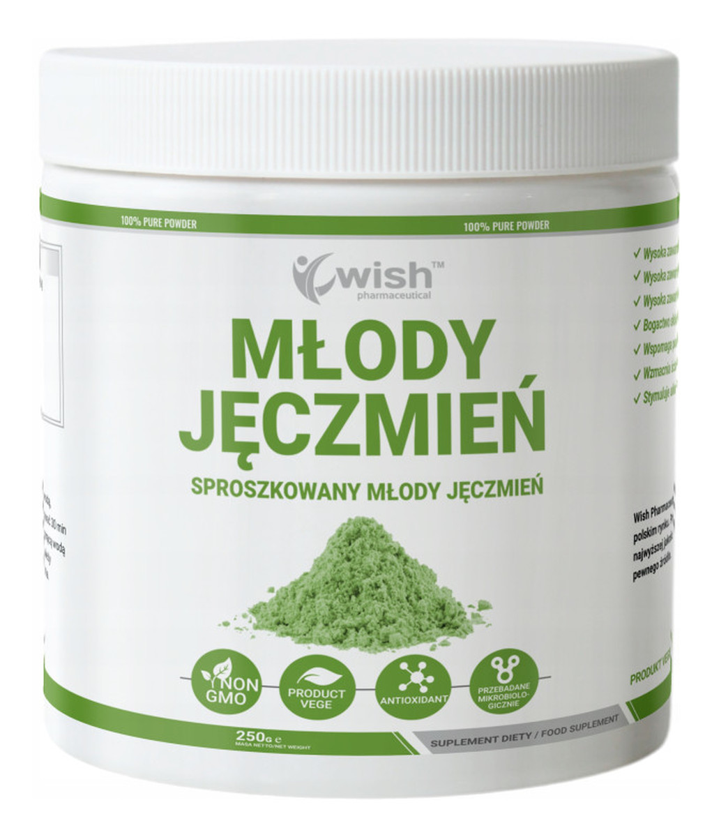 Młody Jęczmień suplement diety w proszku