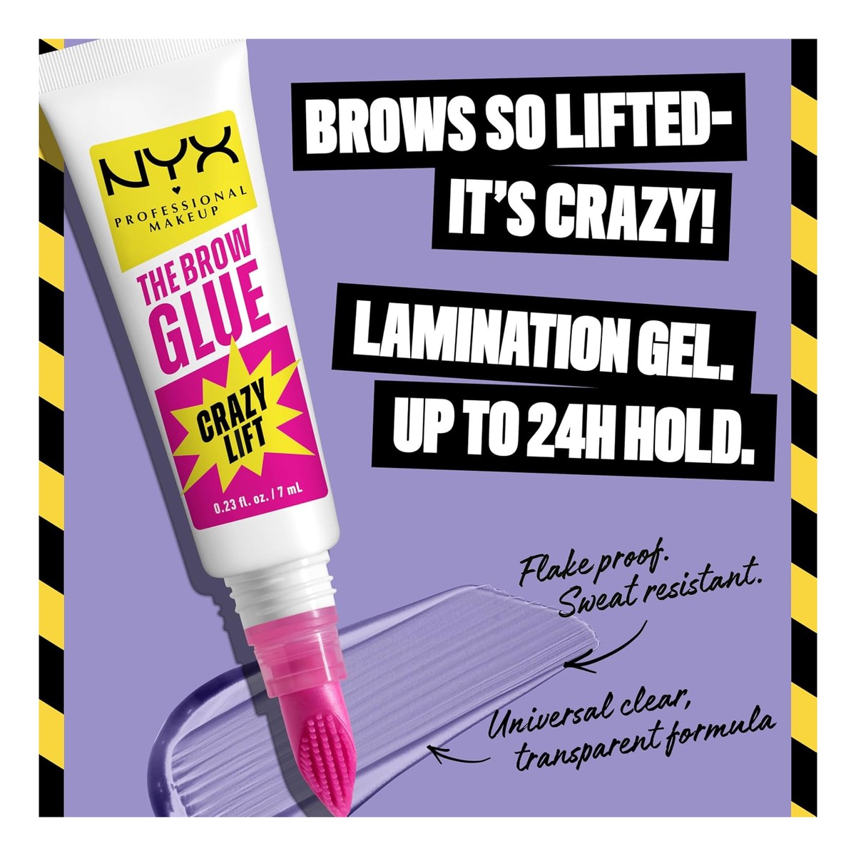 NYX Professional MakeUp Crazy Lift Klej do brwi 7ml