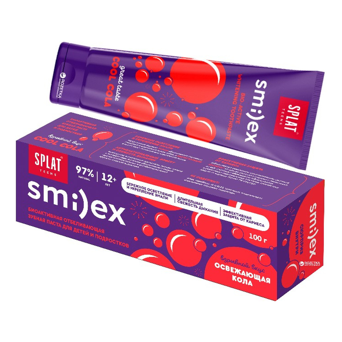 Splat Smilex Coca Cola Pasta do zębów Junior powyżej 12 lat 75ml