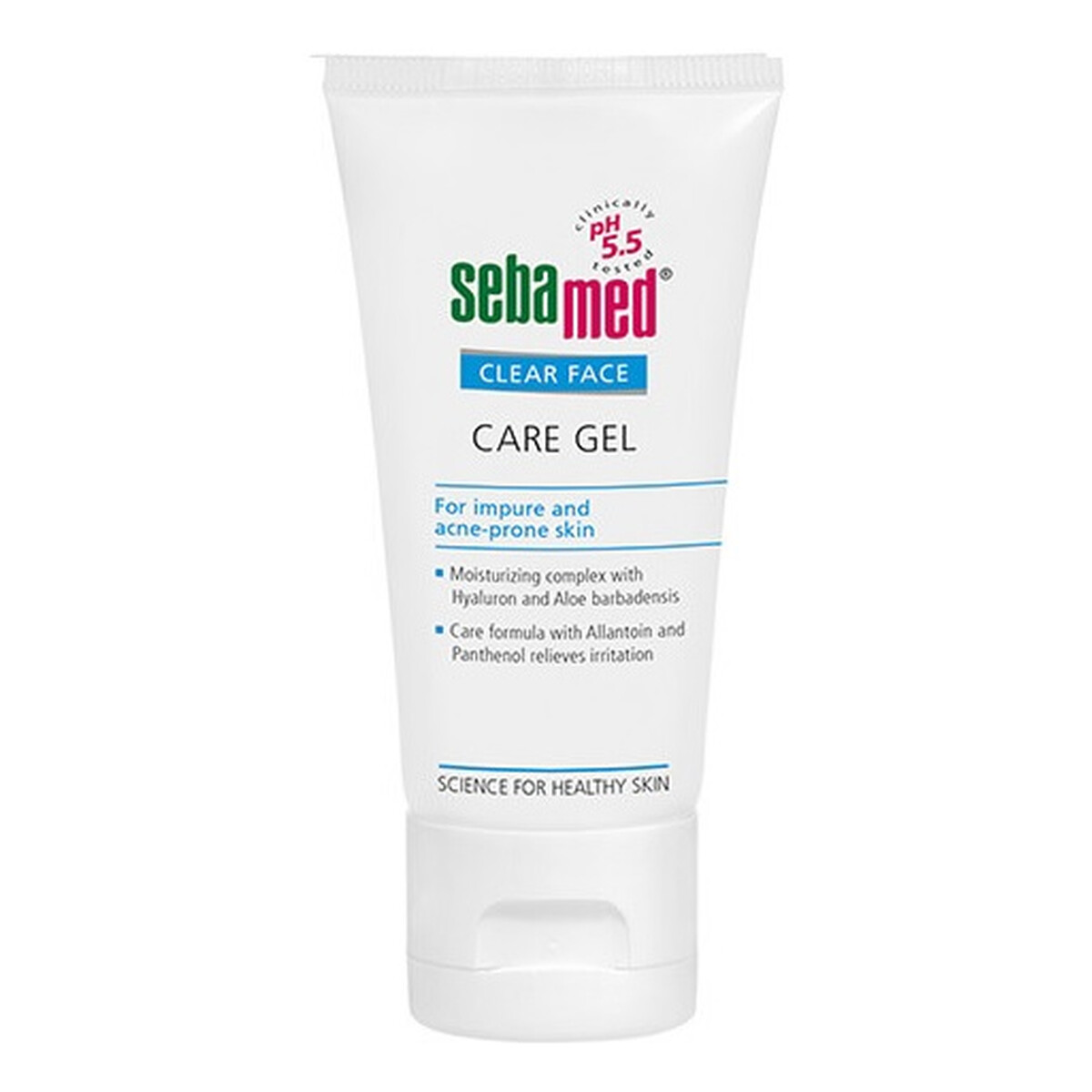 Sebamed Clear Face Care Gel For Impure Acne-Prone Skin bezalkaliczny Żel do twarzy do skóry z problemami trądzikowymi 50ml