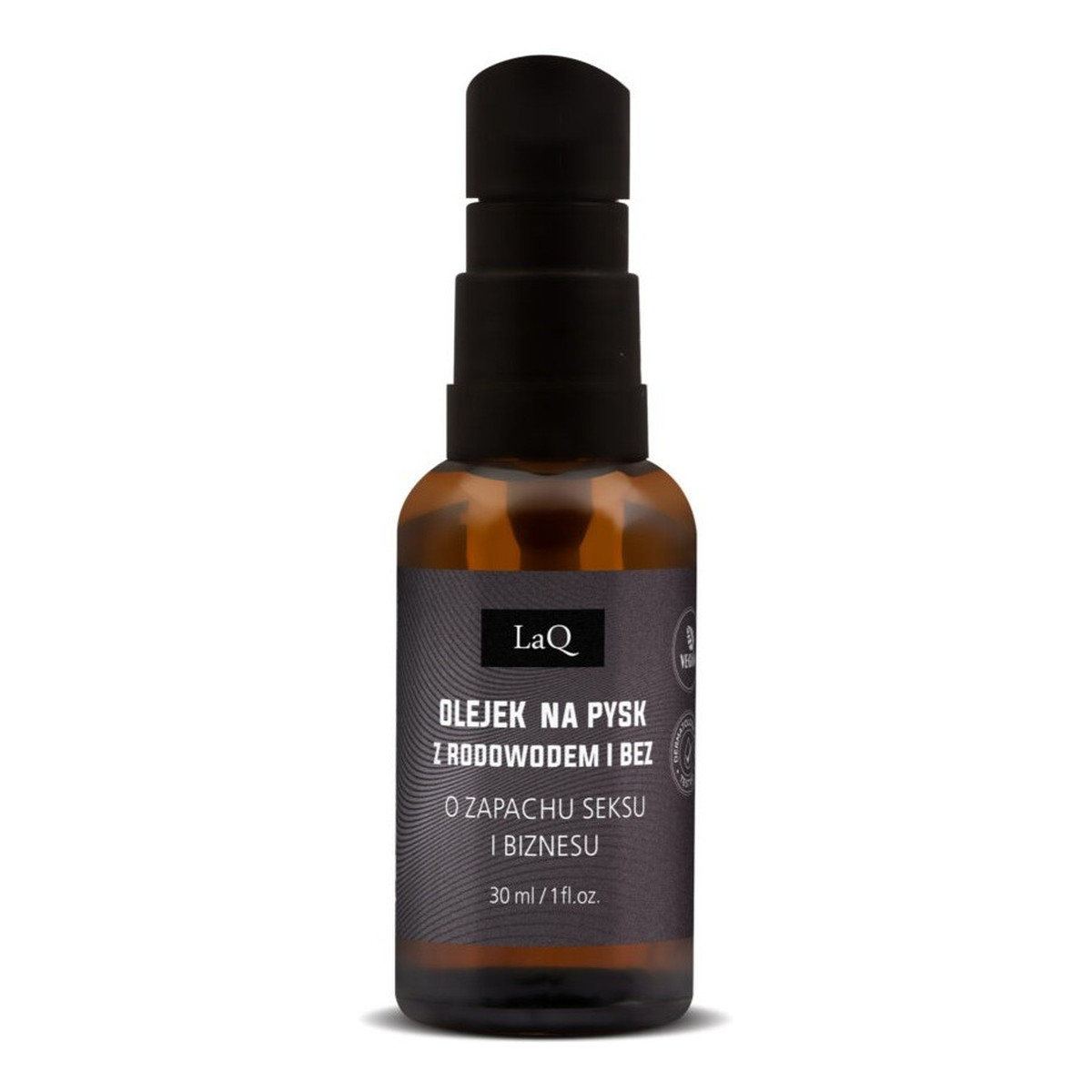 Laq Olejek do twarzy i brody przed i po goleniu zapach seksu i biznesu 30ml