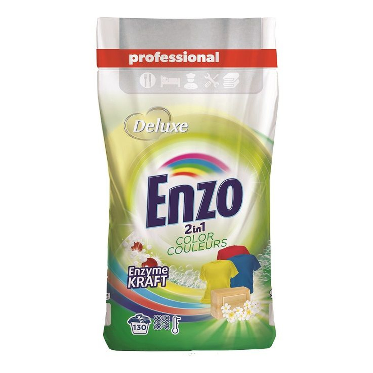 Deluxe Enzo Proszek do prania folia Kolor 9.1kg
