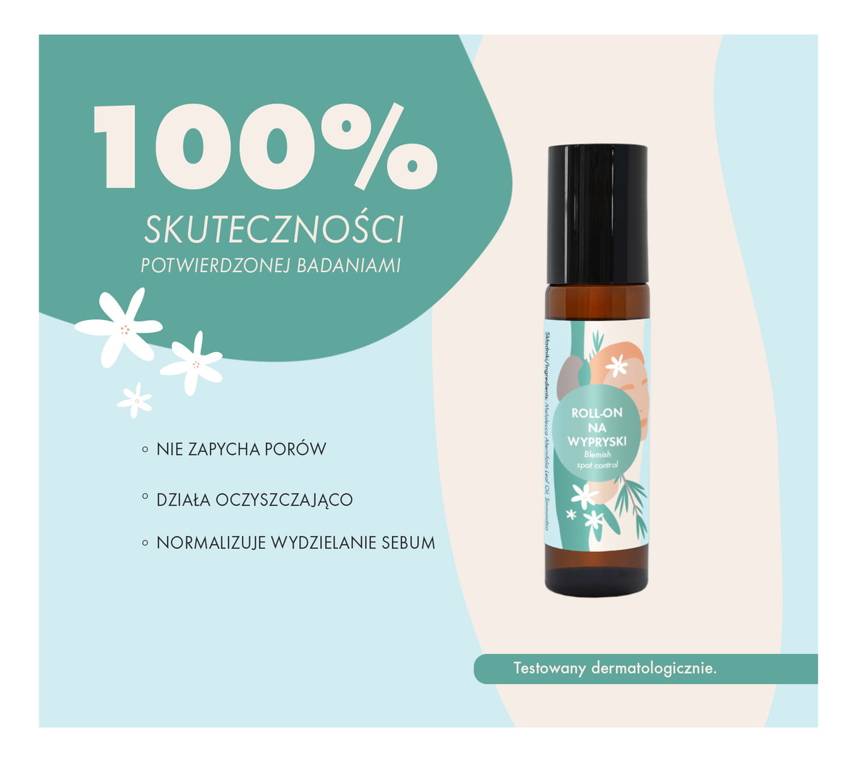 Roll-on na wypryski i ukąszenia owadów