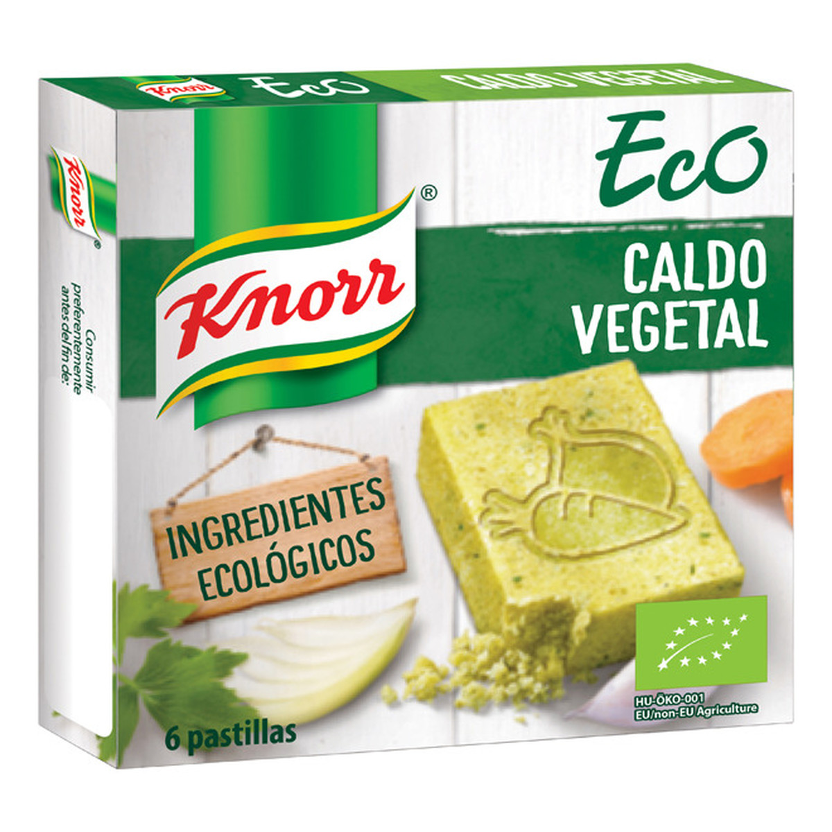 Knorr Bio bulion warzywny w kostkach bio 6x10g 60g