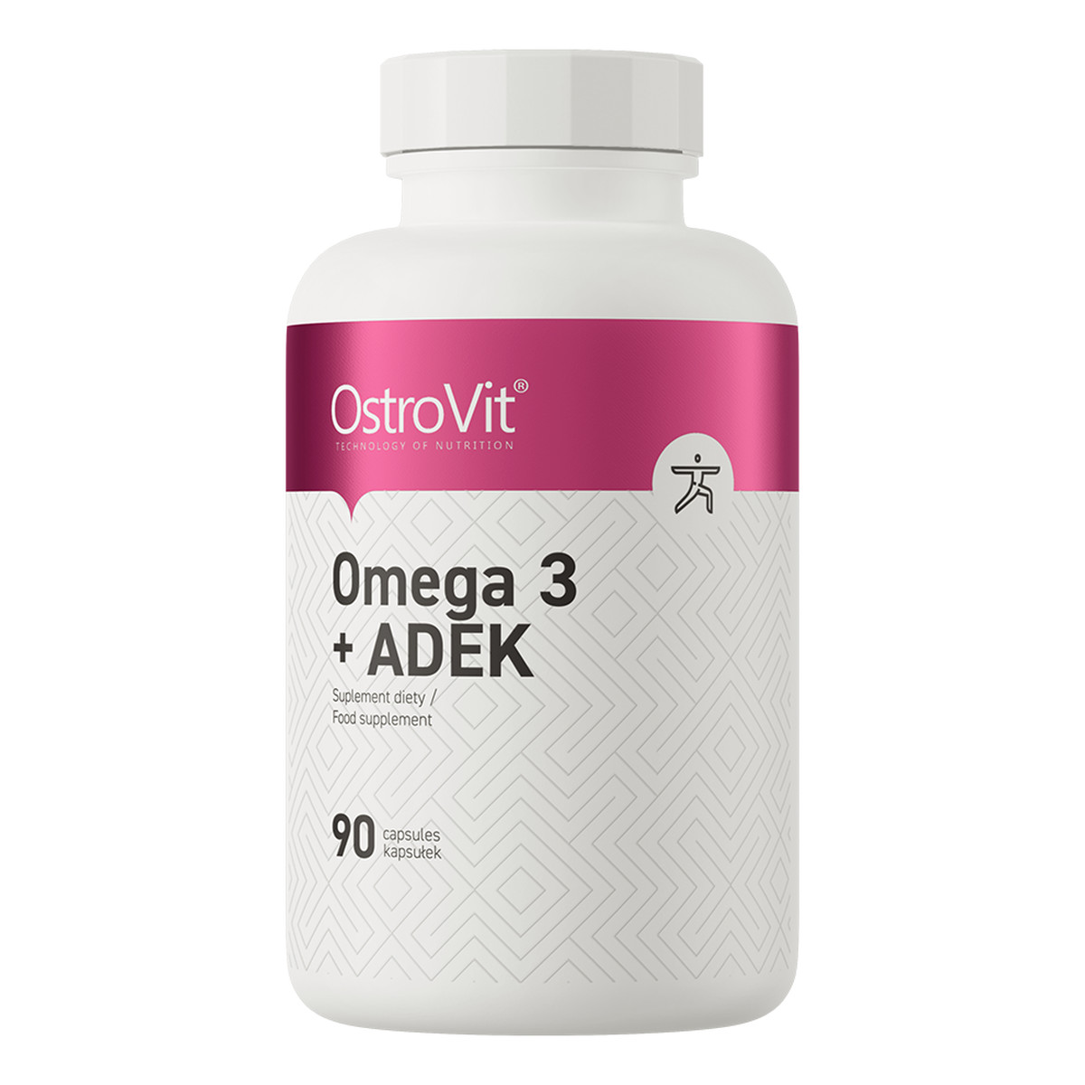 OstroVit Omega 3 + ADEK 90 kapsułek 127g