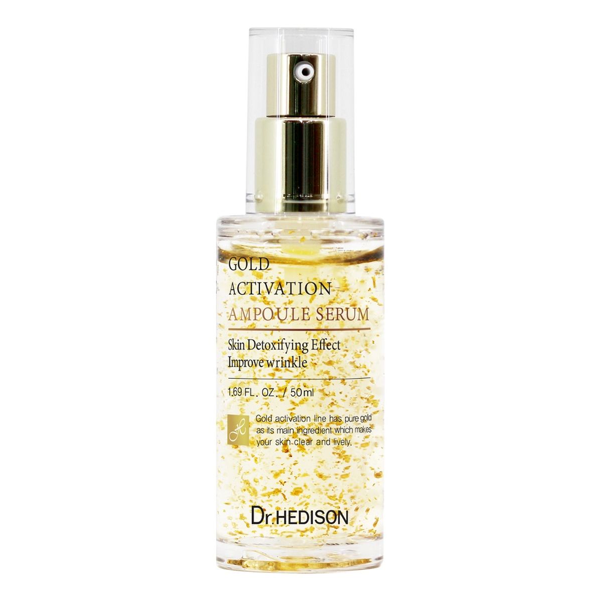 Dr.HEDISON Gold activation ampoule serum do twarzy z 24k złotem 50ml