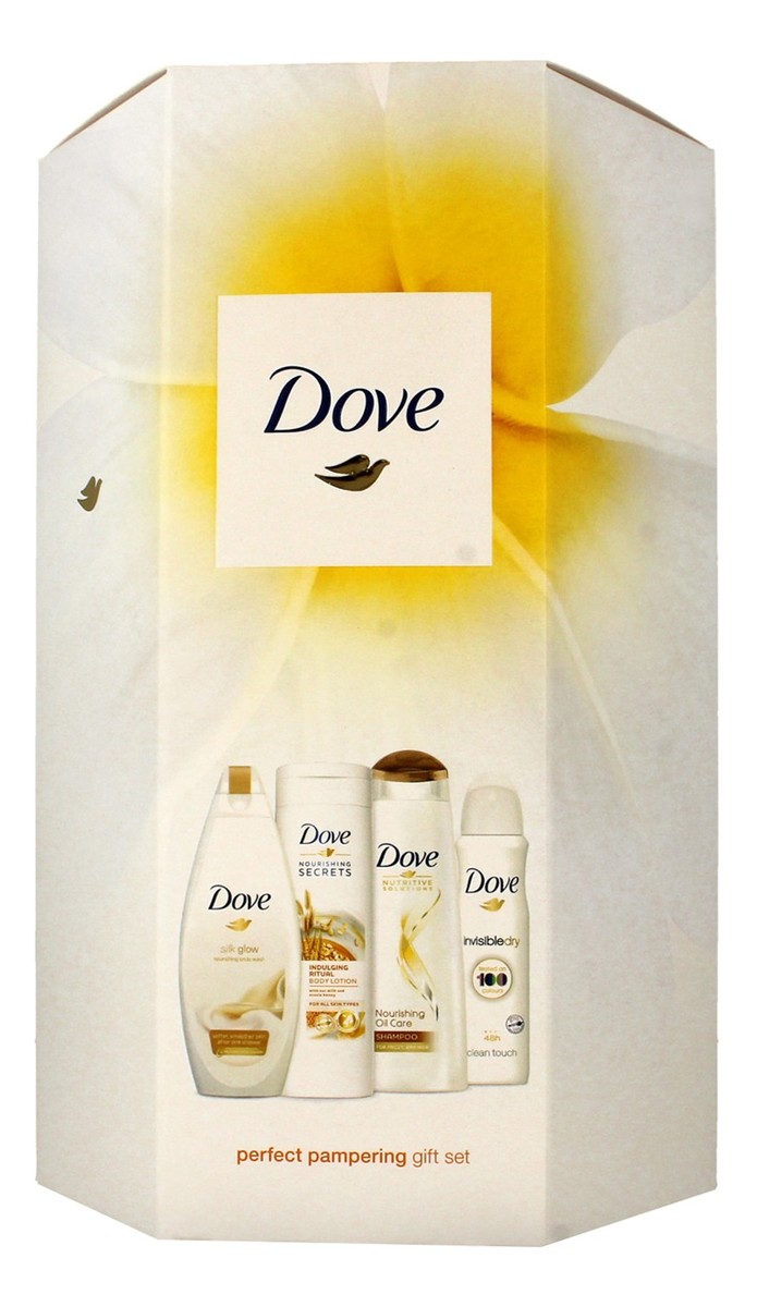 Zestaw prezentowy (dezodorant spray 150ml + żel pod prysznic 250ml + mleczko do ciała 250 ml + szampon do włosów 250ml)