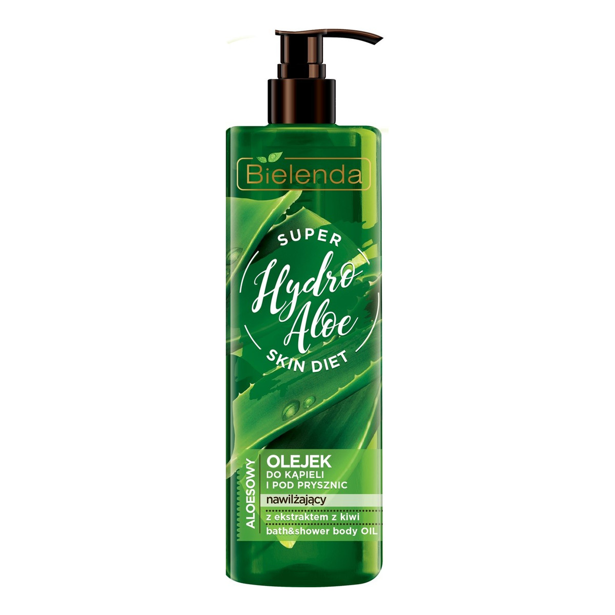 Bielenda Super Skin Diet Hydro Aloe Olejek do kąpieli i pod prysznic nawilżający 400ml