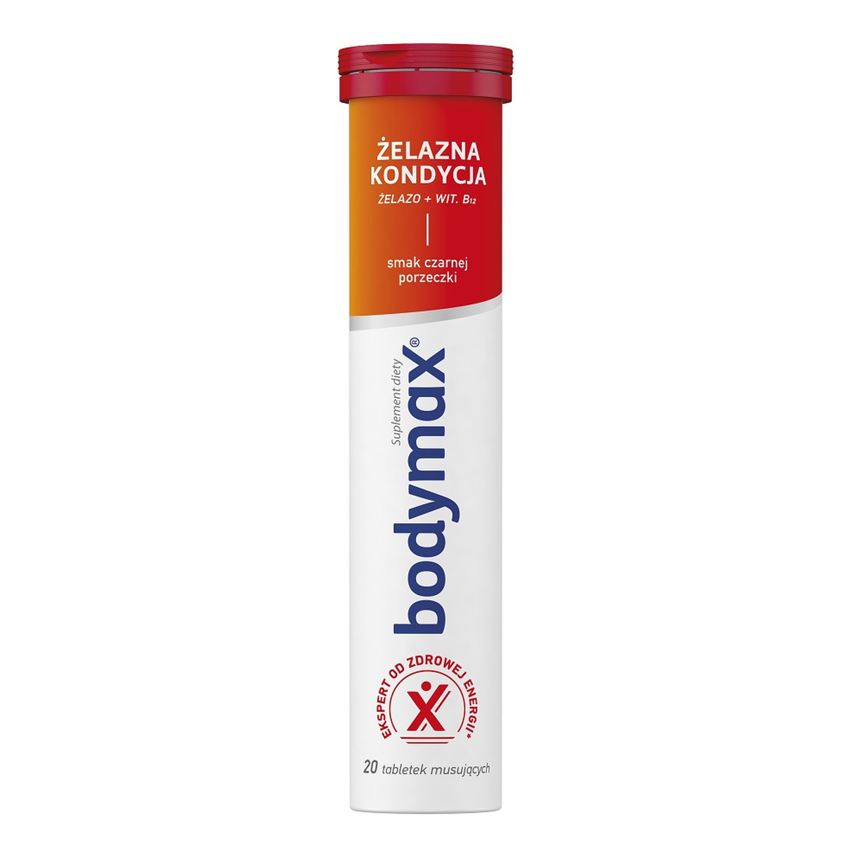 Bodymax Żelazna kondycja suplement diety 20 tabletek musujących