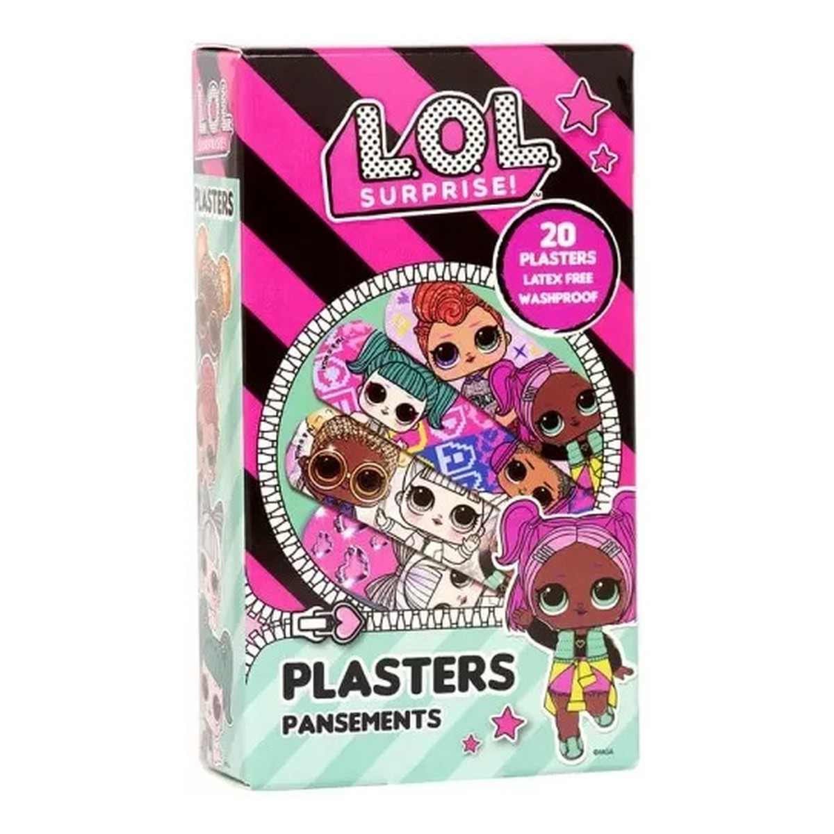 Lol Surprise Plasters plastry opatrunkowe dla dzieci mono 20szt.