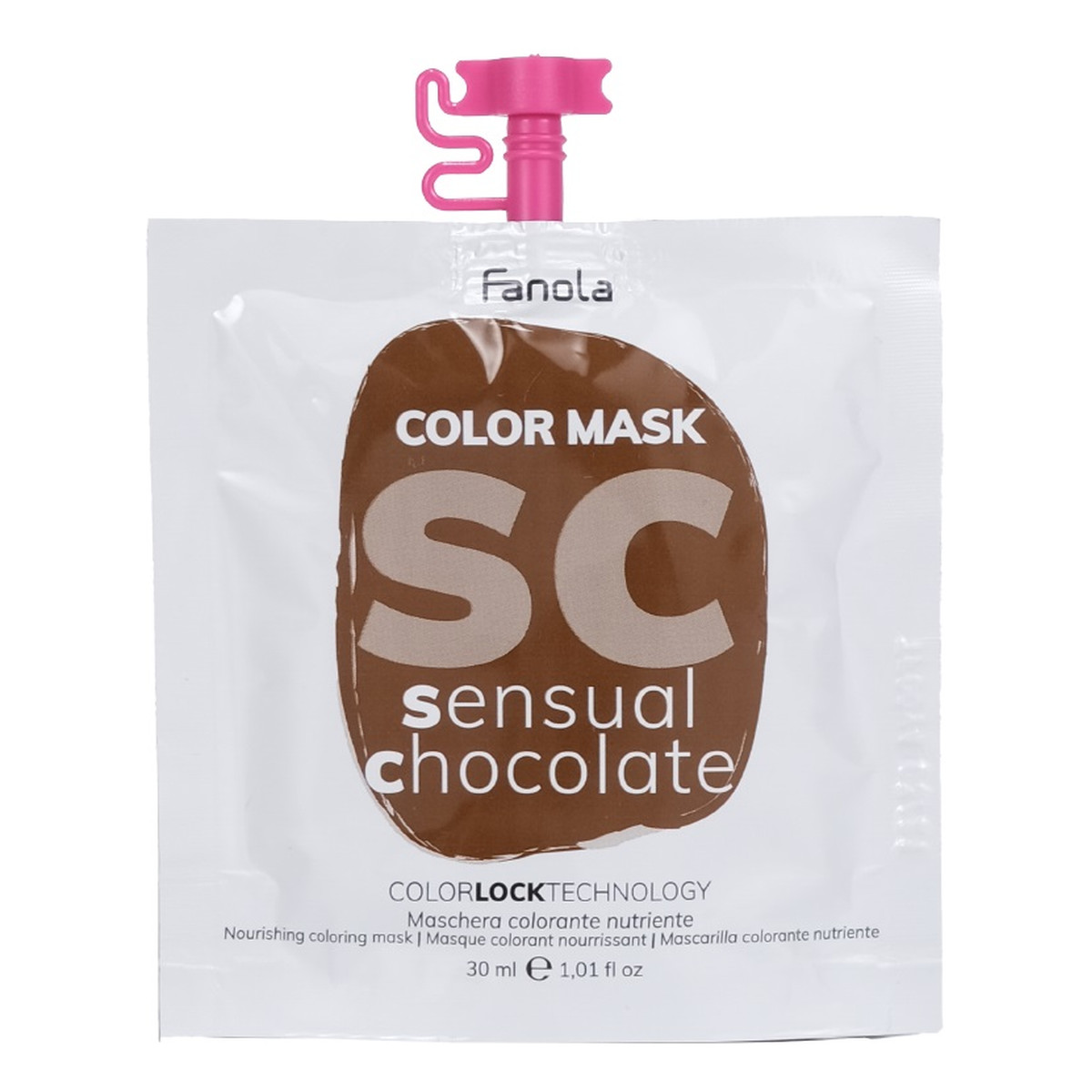 Fanola Color mask maska koloryzująca do włosów sensual chocolate 30ml