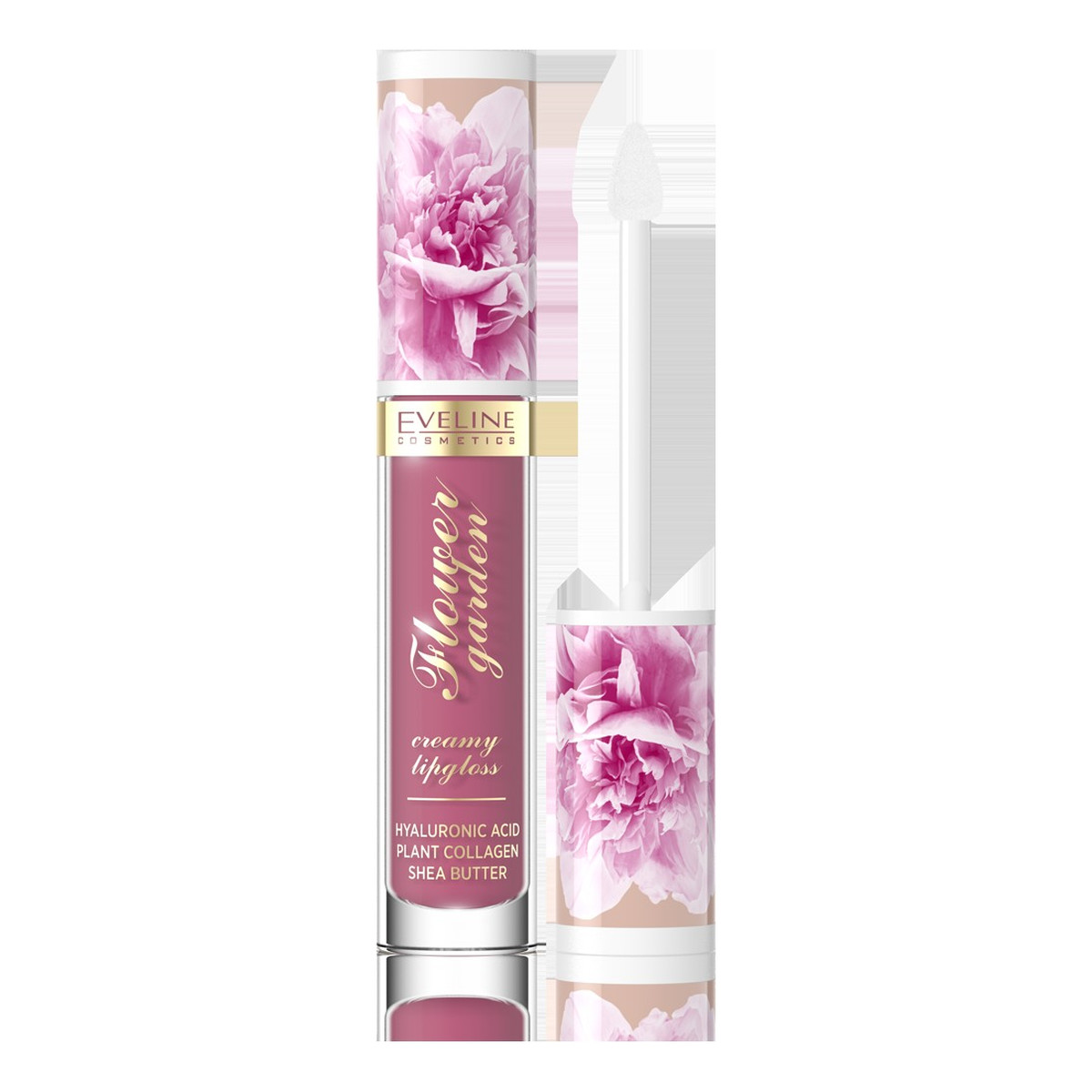 Eveline Flower Garden Kremowy błyszczyk do ust 4.5ml