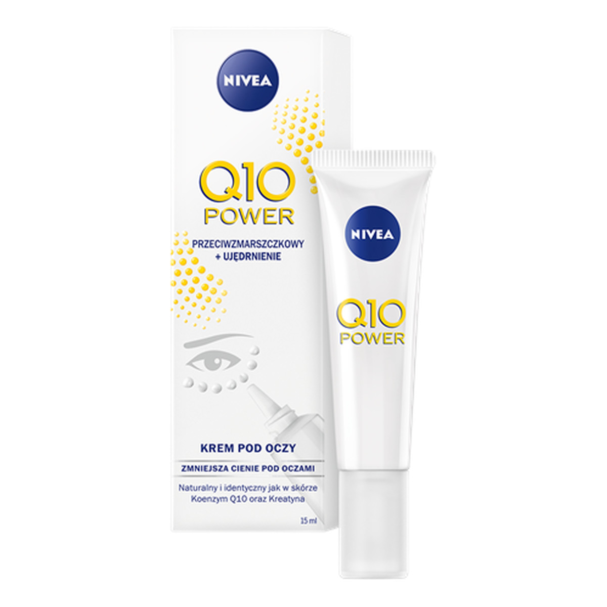 Nivea Q10 Plus Przeciwzmarszczkowy Krem Pod Oczy 15ml