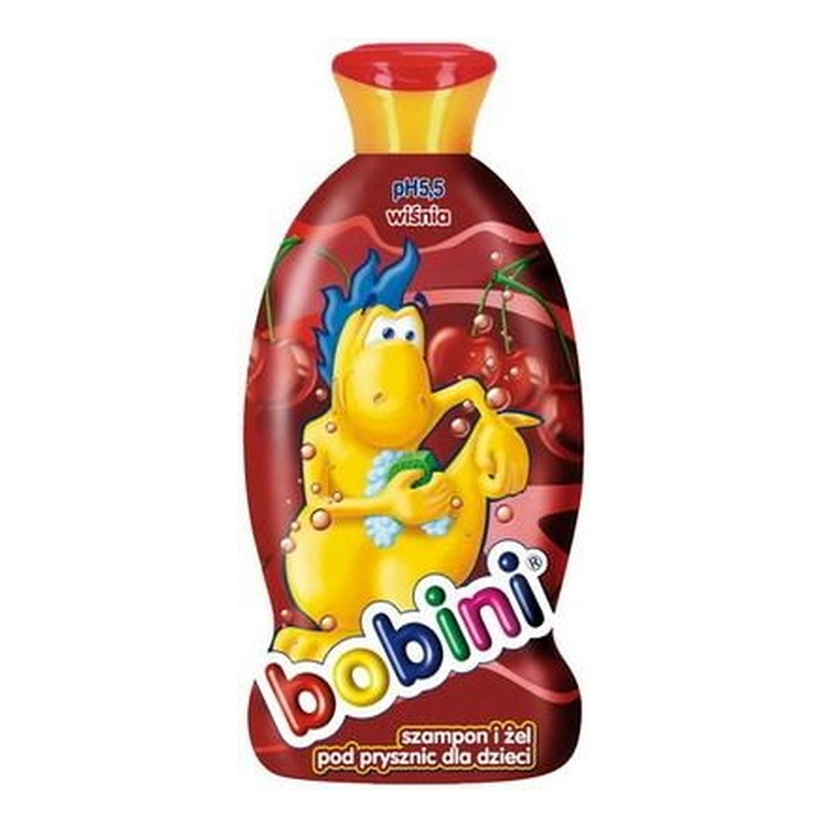 Bobini Szampon i Płyn Do Kąpieli Wiśnia 400ml