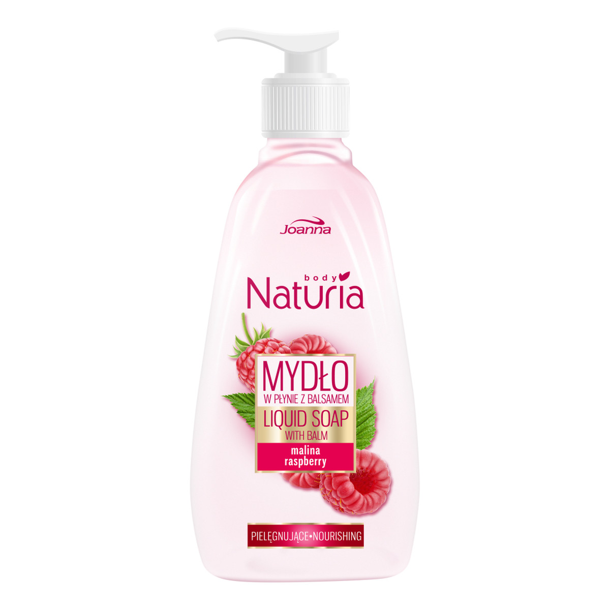 Joanna Naturia Body Mydło w Płynie z Balsamem Malina 500ml