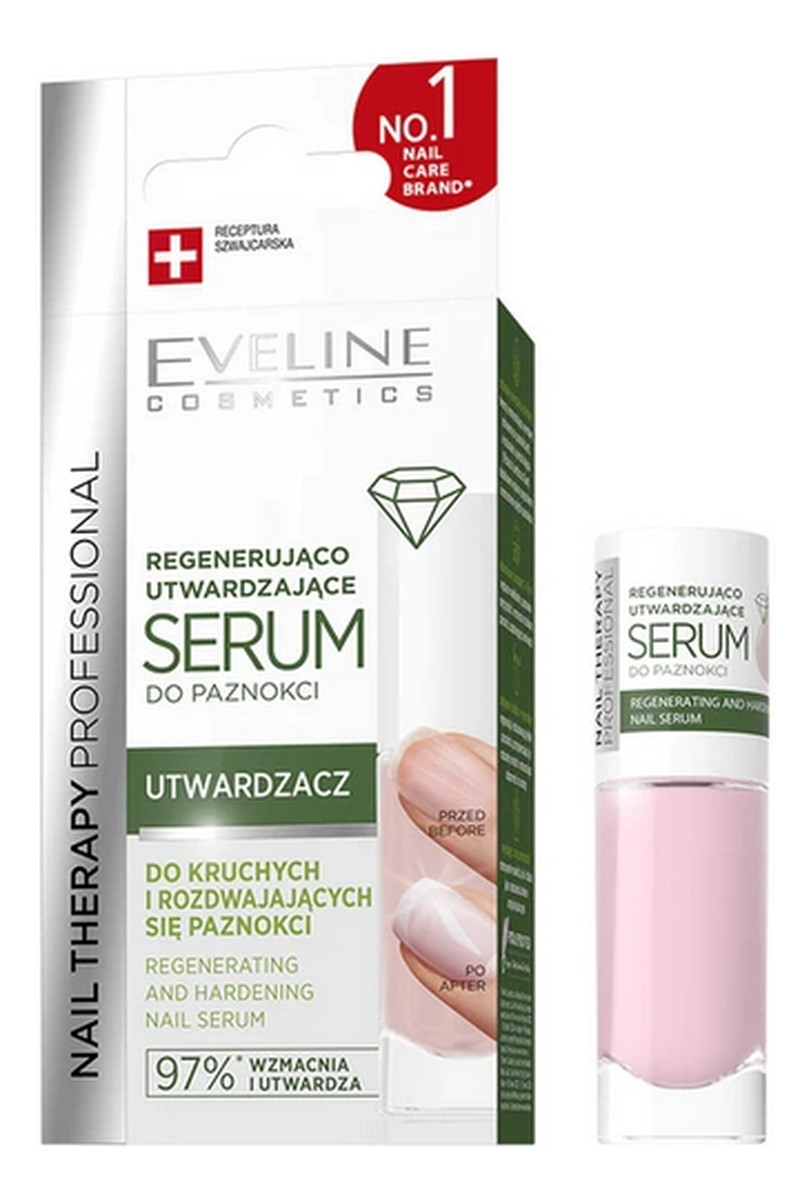 Regenerująco utwardzające serum do paznokci