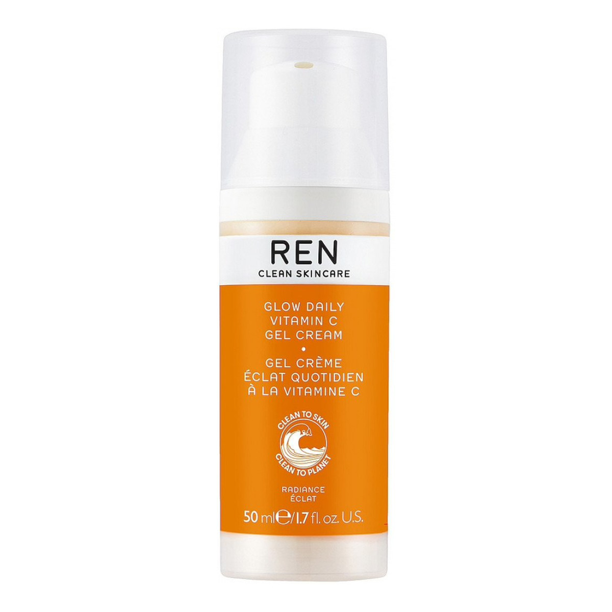 Ren Glow Daily Vitamin C Gel Cream lekki krem nawilżający z witaminą C 50ml