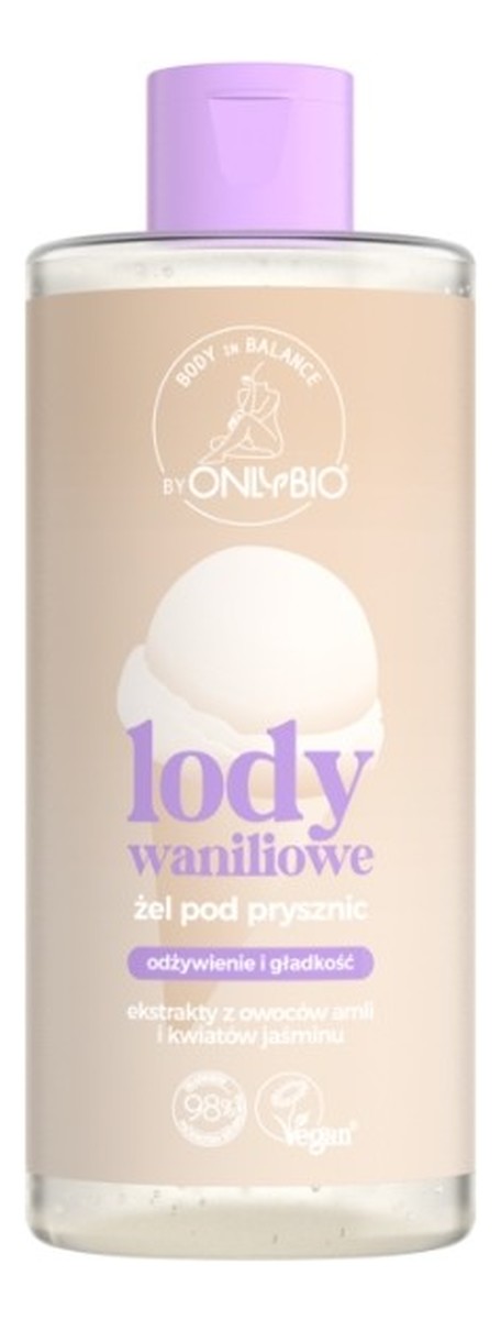 Żel pod prysznic Lody waniliowe