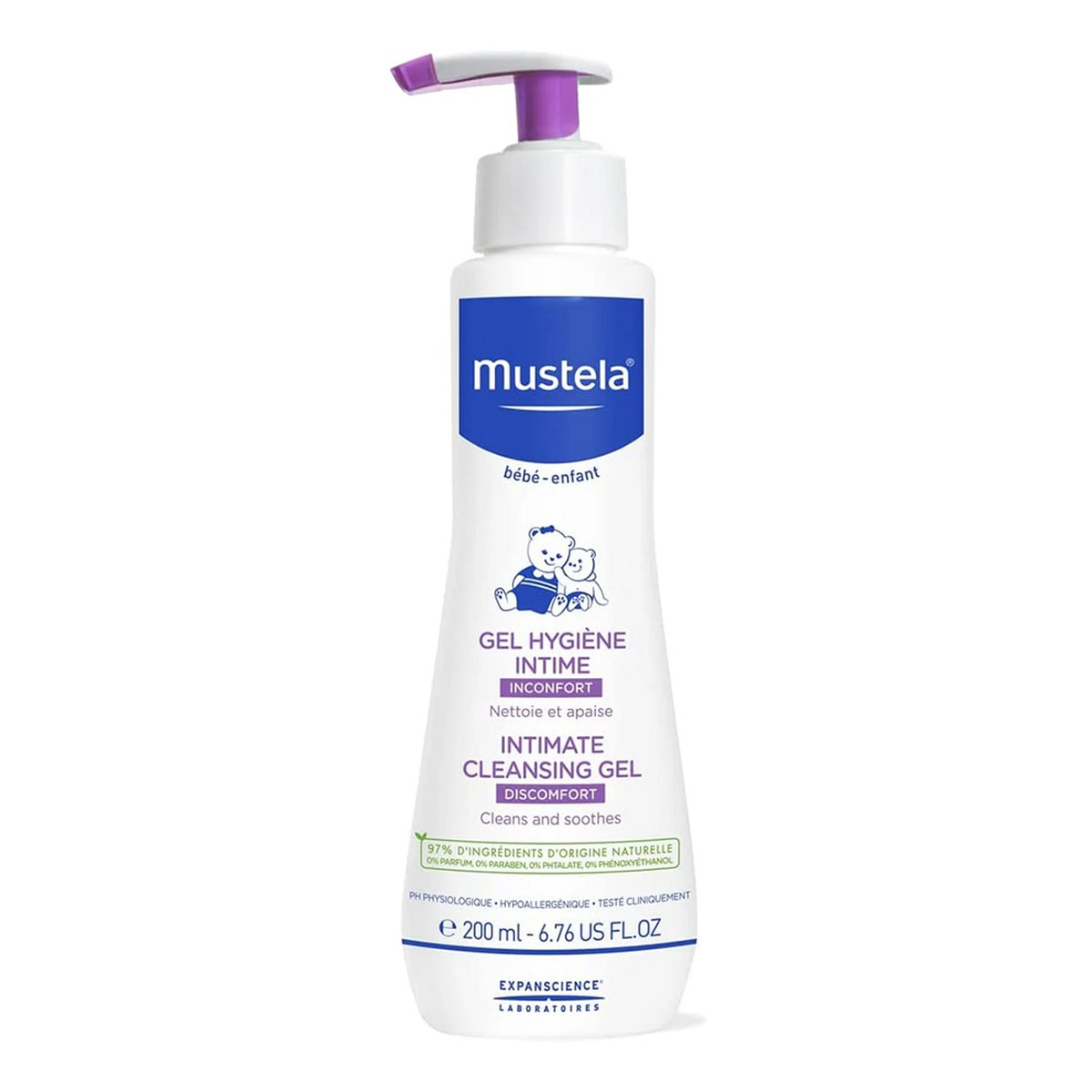 Mustela Baby Intimate Cleansing Gel Żel do higieny intymnej dla dzieci 200ml