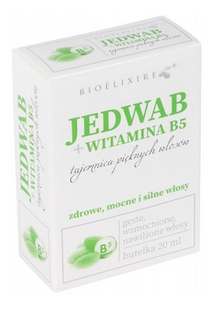 wzmacniający olejek do włosów z witaminą B5