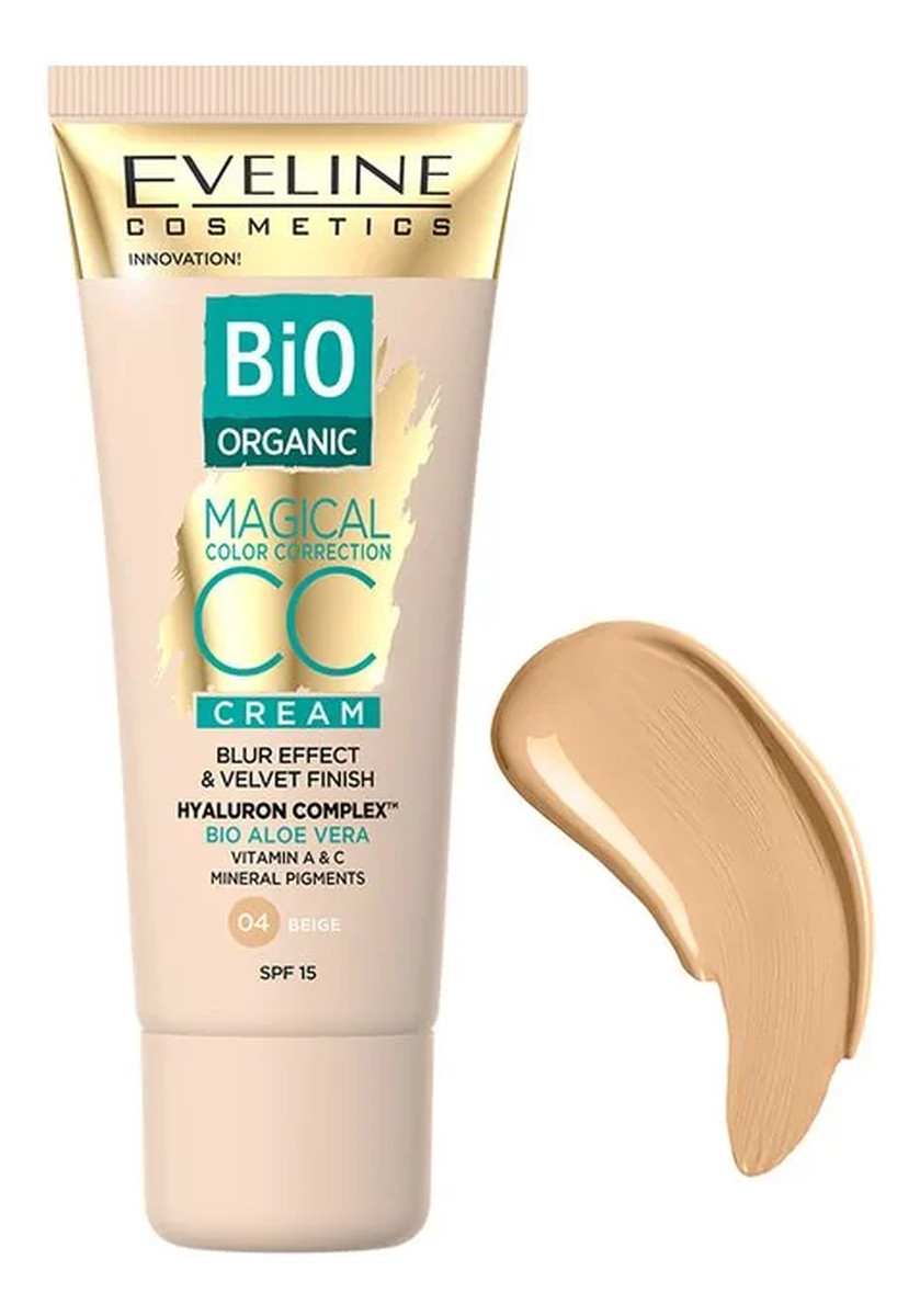 CC Krem z mineralnymi pigmentami 04 Beige