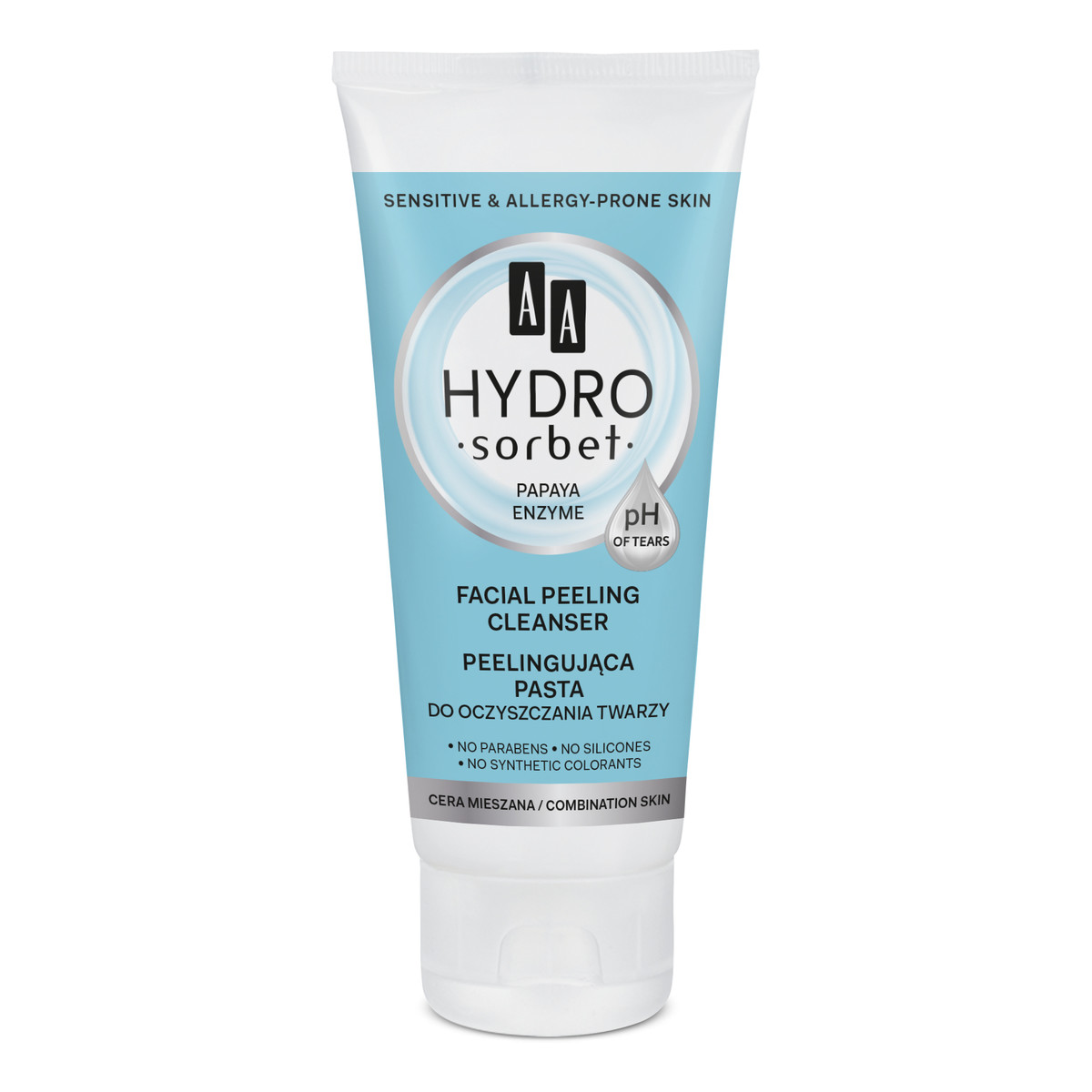 AA Hydro Sorbet pasta peelingująca do oczyszczania twarzy 50ml