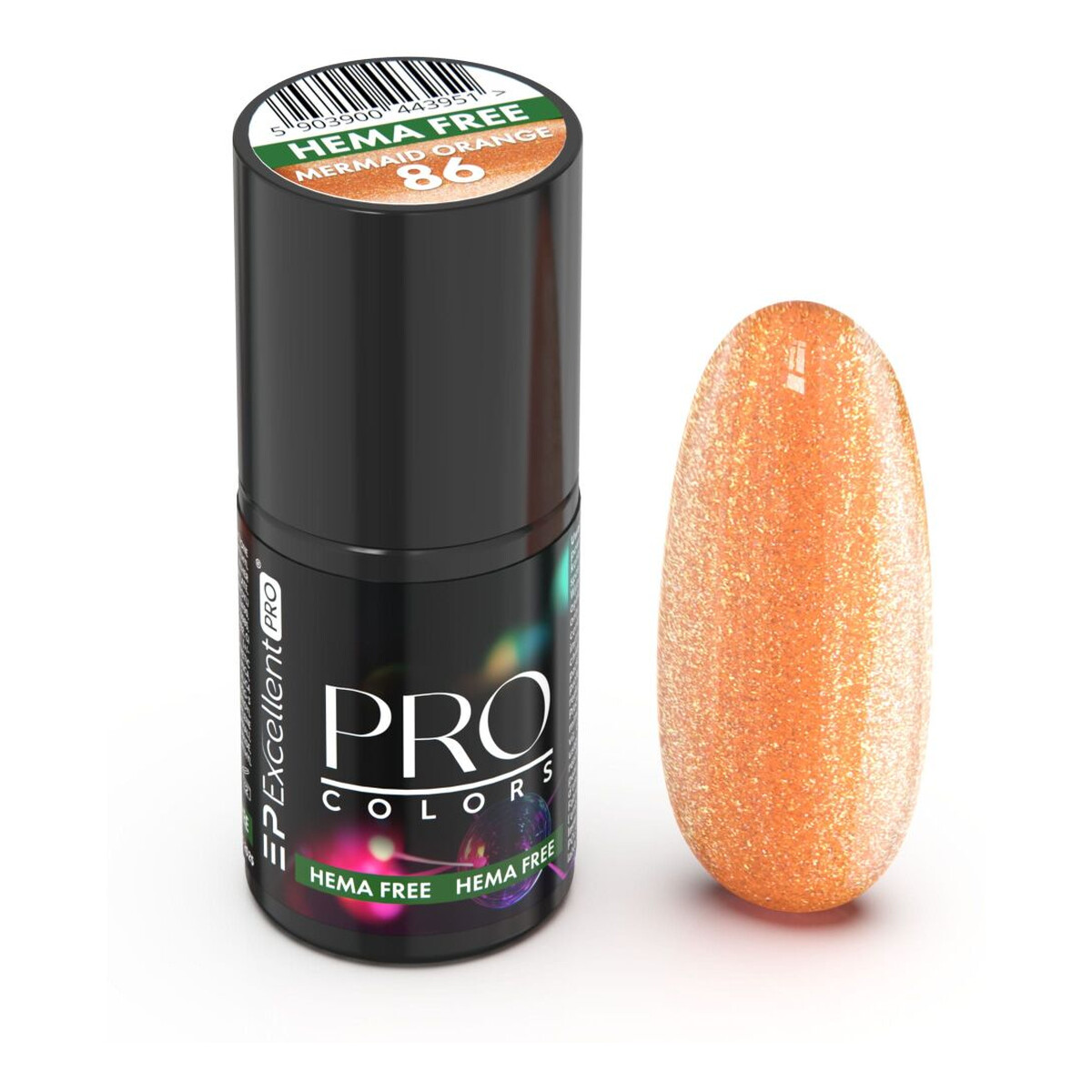 Excellent PRO Pro Colors Hema Free lakier hybrydowy 7g
