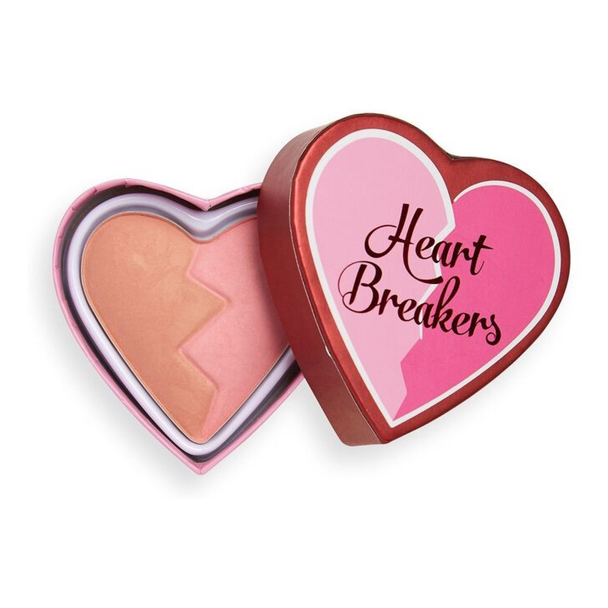 Makeup Revolution I Heart Revolution Heartbreakers Matte Blush Róż matowy do twarzy Creative 10g