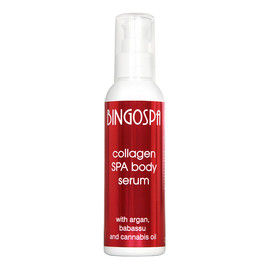 Kolagenowe serum SPA do ciała z olejkiem arganowym, babassu i cannabis