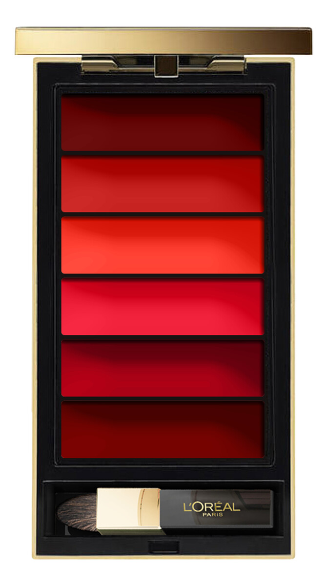 paleta szminek do ust 6x1g