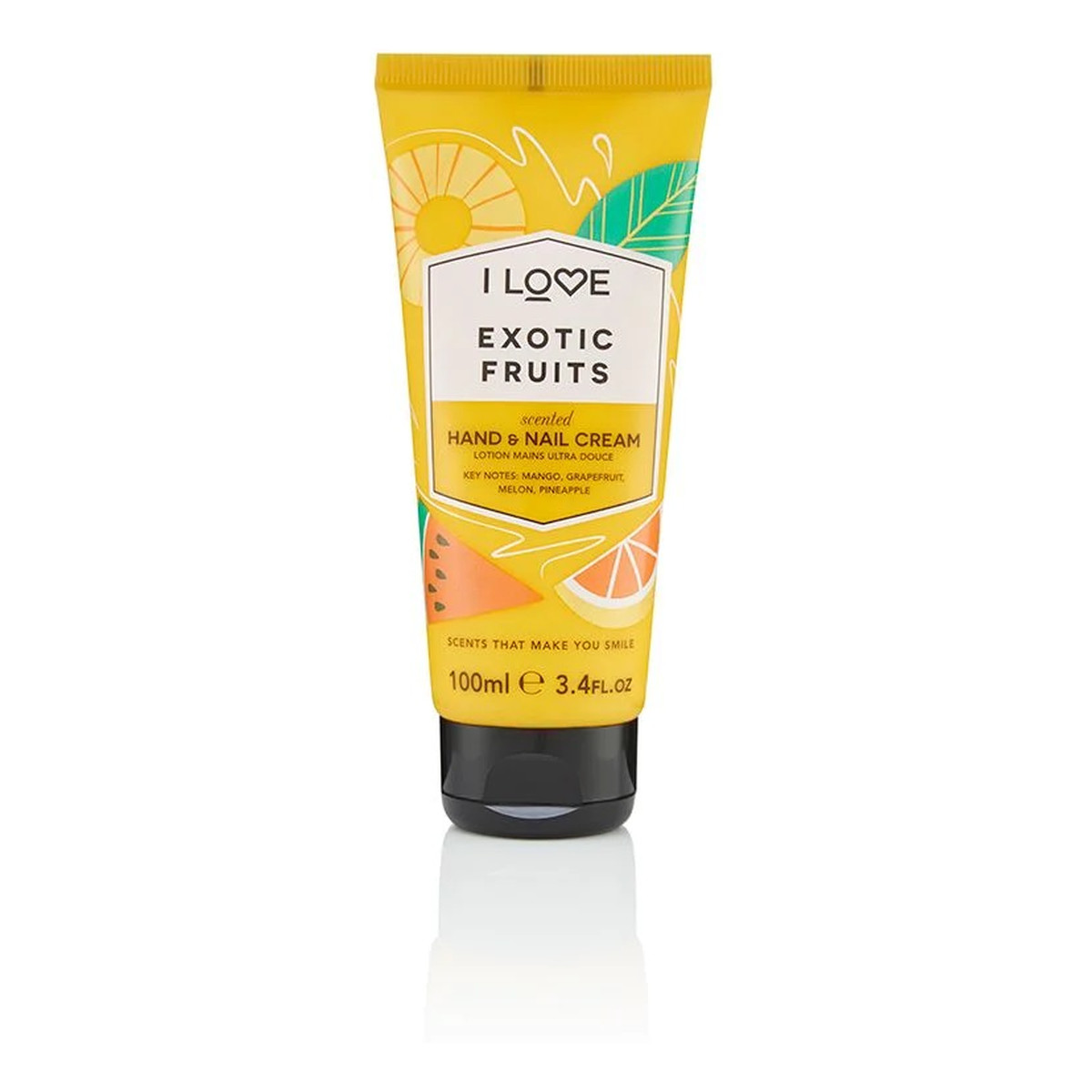 I love Scented Hand & Nail Cream nawilżający krem do dłoni i paznokci Exotic Fruit 100ml