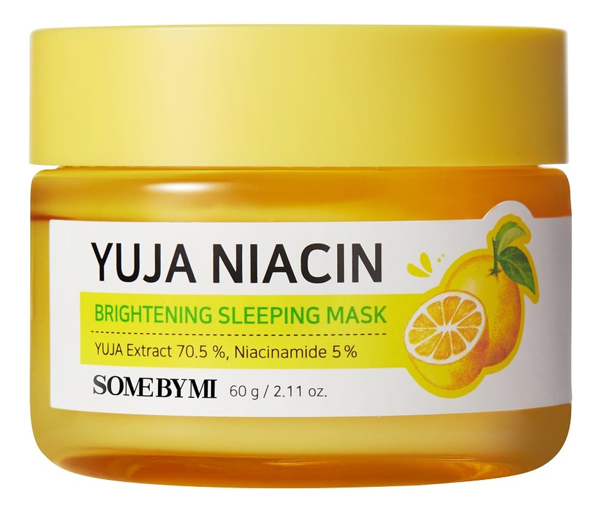 Yuja niacin miracle brightening sleeping mask rozjaśniająca maska na noc