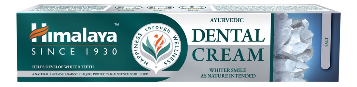 Ayurvedic dental cream toothpaste ajurwedyjska ziołowa pasta do zębów z solą